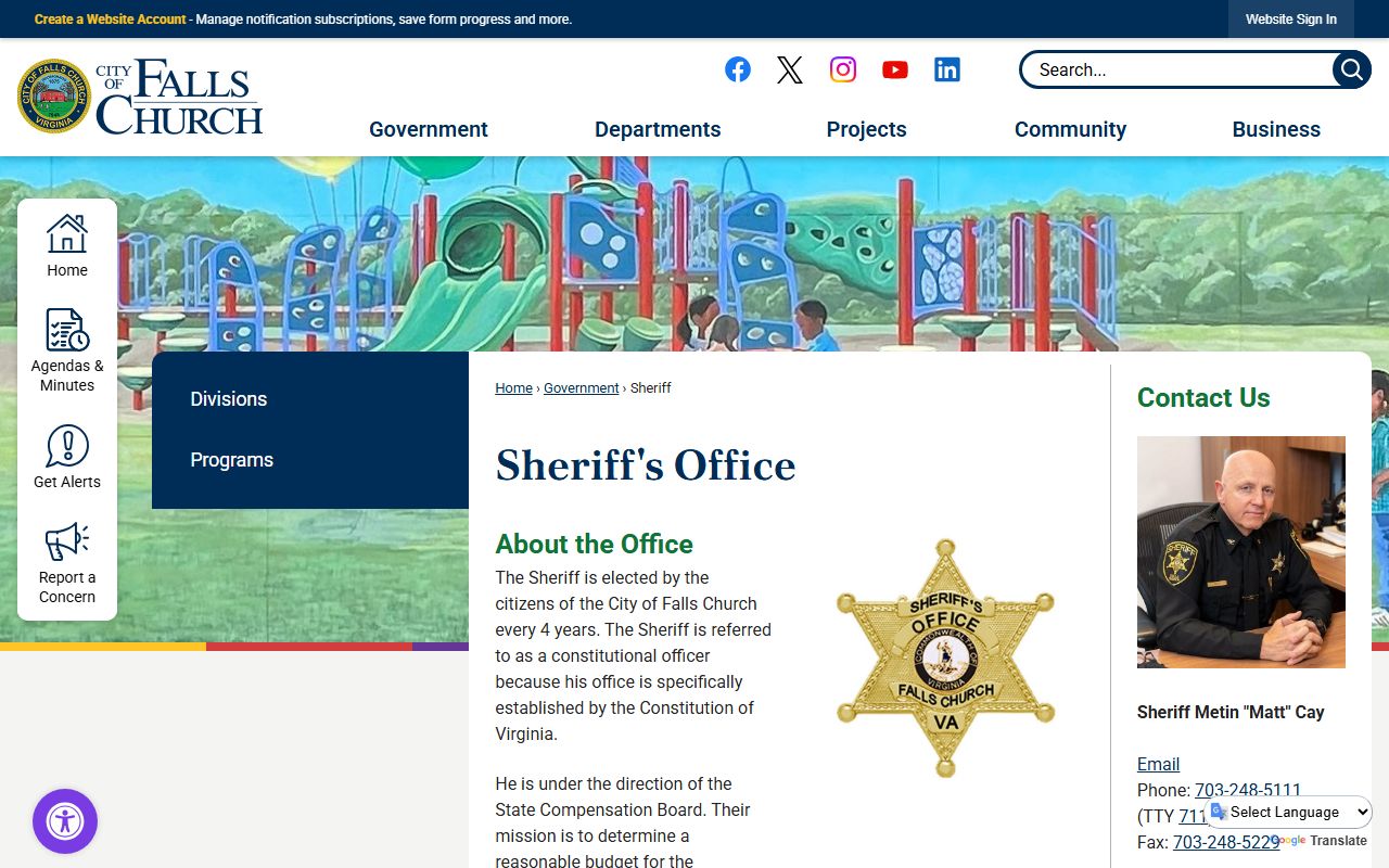 Falls Church busted mugshots - Falls Church Sheriff's Office