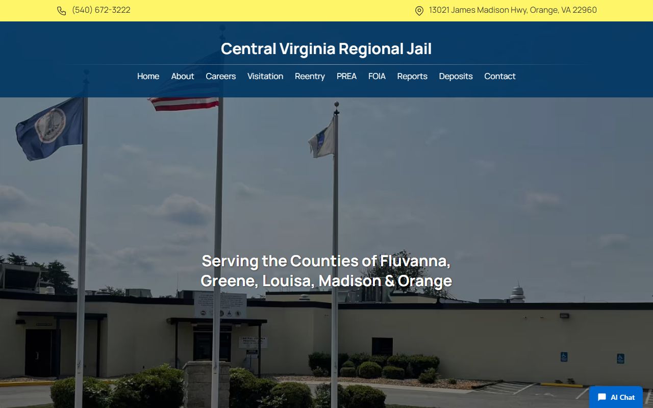 Fluvanna County busted mugshots jail