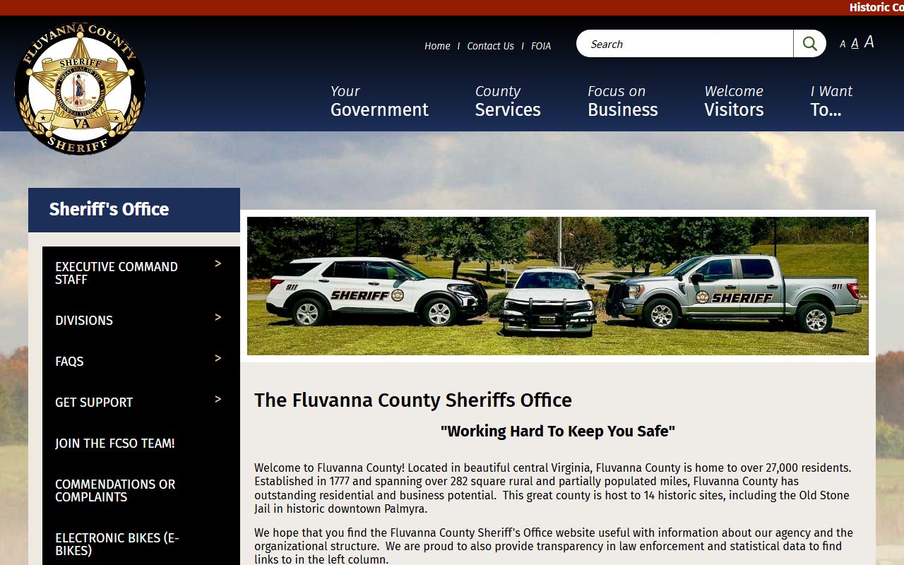 Fluvanna County busted mugshots sheriff office