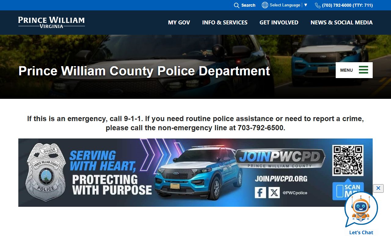 Prince William County busted mugshots - Police Department arrest reports